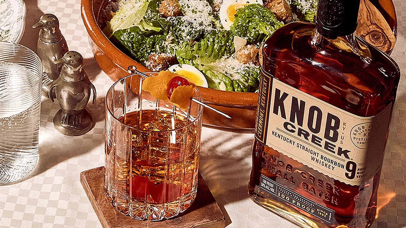 Bourbon Cocktail Recipe 9 Year Bottle Knob Creek