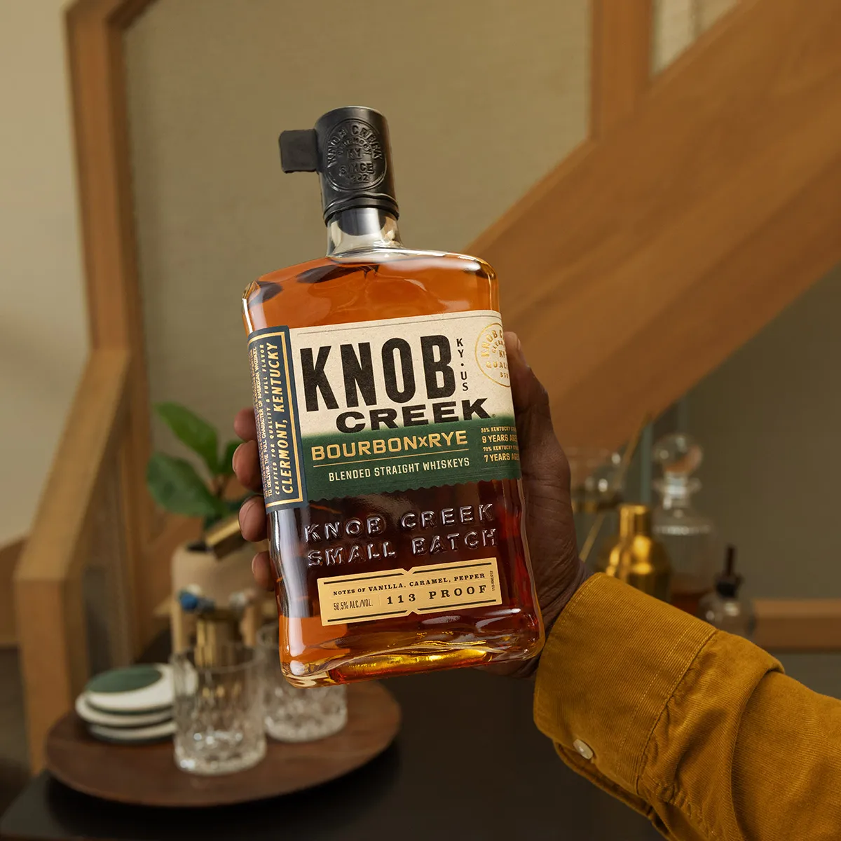 Bottle Bourbon X Rye Kentucky Blended Straight Whiskeys