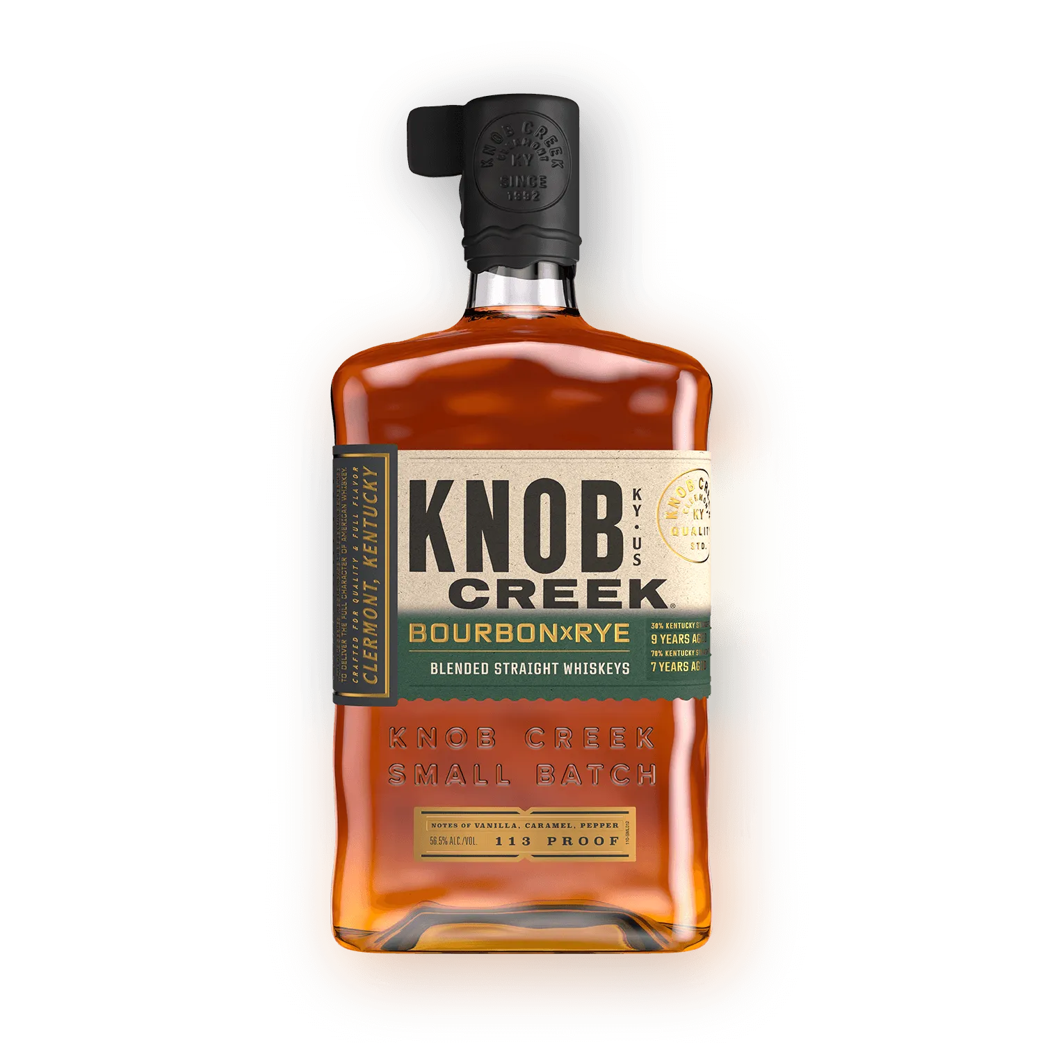 Bottle Bourbon X Rye Kentucky Blended Straight Whiskeys